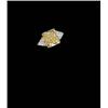 Image 1 : A FANCY YELLOW DIAMOND AND COLORLESS DIAMOND RING