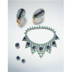 A RARE AND STRIKING PARURE, PARIS 1948 