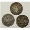 Image 2 : BARBER HALF DOLLARS: 1913-D GOOD/VG, 1914-S VG+