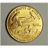 Image 2 : 1987 $50 GOLD EAGLE