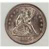 Image 2 : 1856 SEATED QUARTER NGP