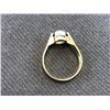Image 2 : 18K YELLOW GOLD OVAL CUT DIAMOND LADIES RING - RP. $9,100.00