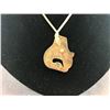 Image 3 : 10K YELLOW GOLD CHAIN 21" WITH 14K YELLOW GOLD PENDANT - RP $896.00