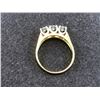 Image 2 : 18K YELLOW GOLD WITH 3 BRILLIANT CUT DIAMONDS - RP $3,900.00