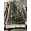 Image 2 : BOKHARA WOOL 7'7" X 5'3" GREY, YELLOW, BLACK HAND WOVEN PERSIAN AREA RUG