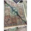 Image 2 : TABRIZ WOOL 10'2" X 8'3" PINK, BEIGE, BLUE HAND WOVEN PERSIAN AREA RUG