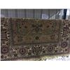 Image 2 : ORIENTAL SUPPER WOOL 8'X5' BEIGE, BROWN, RED HAND WOVEN PERSIAN AREA RUG