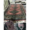 Image 2 : BOKHARA WOOL 2'X1' PINK, GREY, BLUE HAND WOVEN PERSIAN AREA RUG