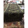 Image 2 : BOKHARA WOOL 3' X 1'  GREEN , BEIGE, BLACK PERSIAN AREA RUG