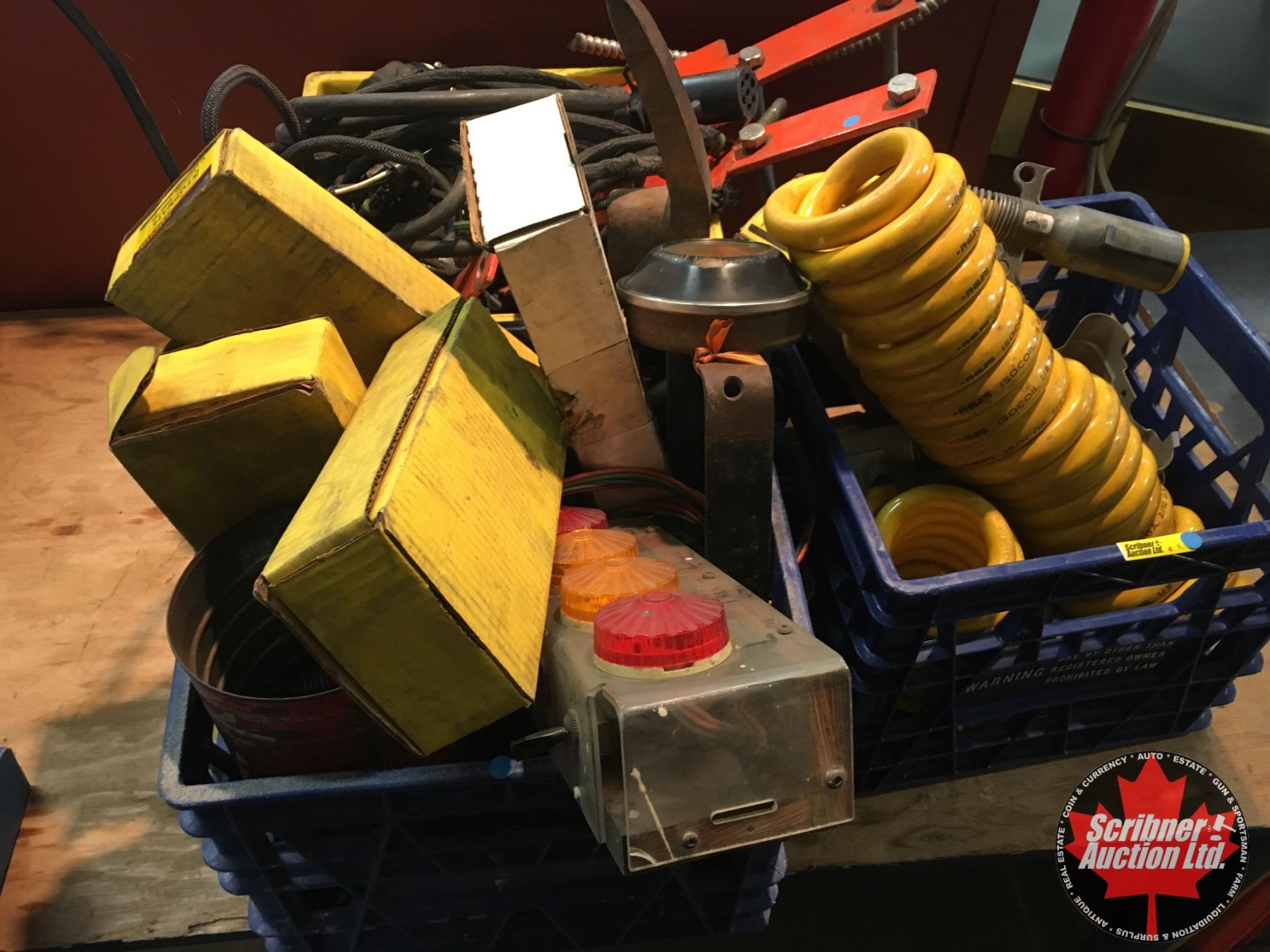 Semi Truck Parts Variety Light Tester Isocoil Trailer Wiring Brake Springs Etc