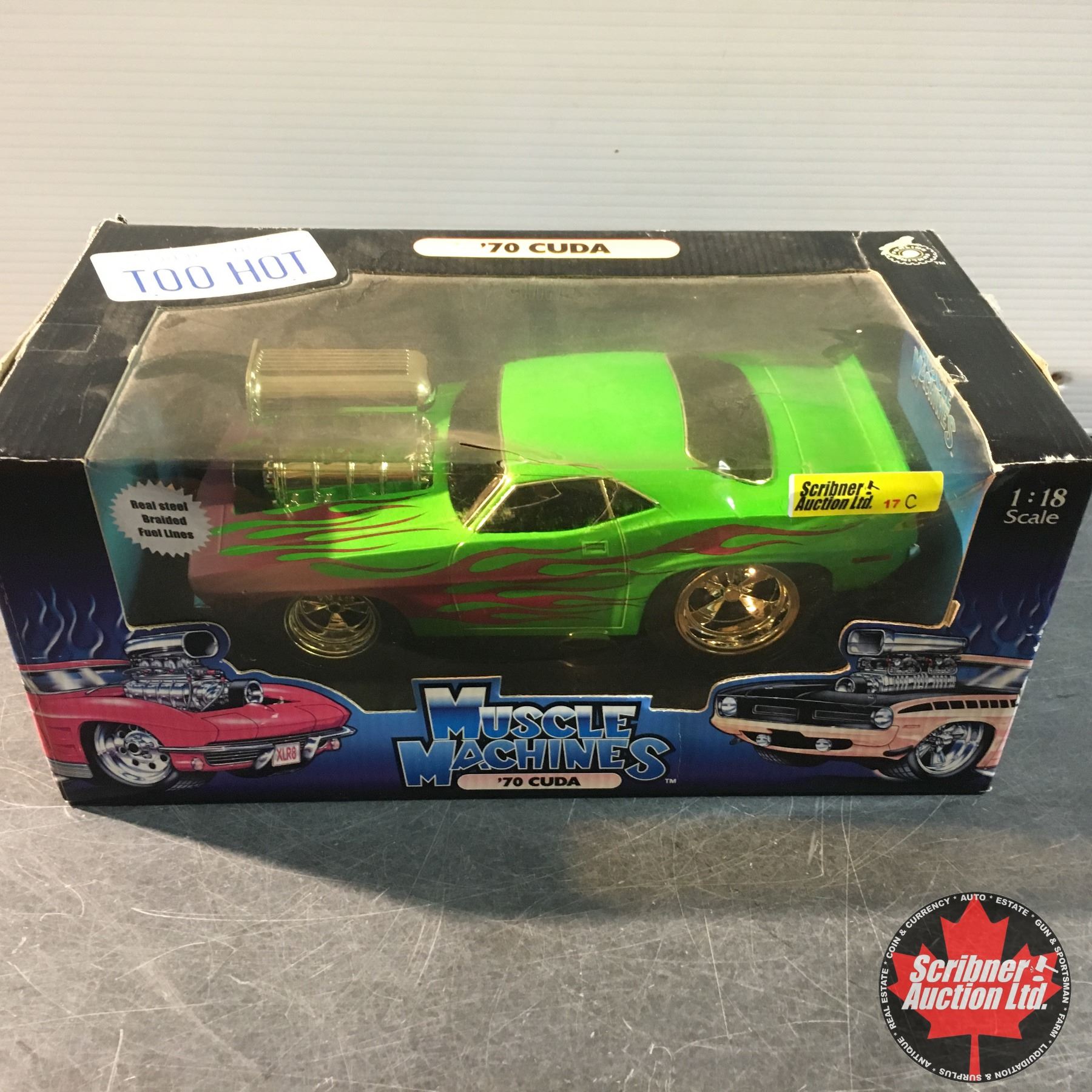 Lot #129 - Muscle Machines 1:18 Scale Diecast - Finding Treasures for a Lot #129 - Muscle Machines 1:18 Scale Diecast - Finding Treasures for a