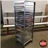 Image 1 : Rolling Stainless Steel "Seco" Commercial Tray Rack