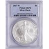 Image 1 : 2007-W $1 American Silver Eagle Coin PCGS MS70