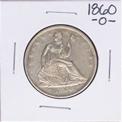 1860-O Seated Liberty Half Dollar Coin