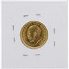 Image 2 : 1926 South Africa Britain George 1/2 Sovereign Gold Coin