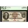 Image 1 : 1880 $10 Morris Black Back Silver Certificate Note Fr.289 PCGS Choice New 63PPQ