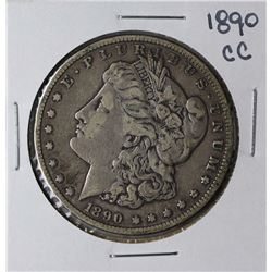 1890-CC $1 Morgan Silver Dollar Coin