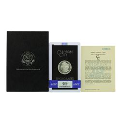 1882-CC $1 Morgan Silver Dollar Coin GSA NGC MS62PL w/ Box & COA