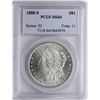 Image 1 : 1880-S $1 Morgan Silver Dollar Coin PCGS MS64