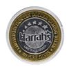 Image 1 : .999 Silver Harrahs Casino Reno Nevada $10 Casino Limited Edition Gaming Token