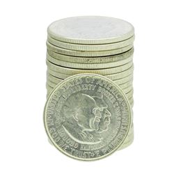 Roll of (20) Brilliant Uncirculated 1952 Washington Carver Half Dollar Coins