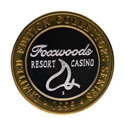 .999 Silver Foxwoods Resort Rhode Islands Casino $10 Limited Edition Gaming Toke