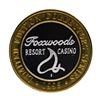 Image 1 : .999 Silver Foxwoods Resort Rhode Islands Casino $10 Limited Edition Gaming Toke