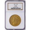 Image 1 : 1851 $20 Liberty Head Double Eagle Gold Coin NGC XF45