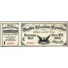 Image 1 : October 9th, 1893 World's Columbian Exposition Ticket with Attached Stub