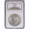 Image 1 : 1881-S $1 Morgan Silver Dollar Coin NGC MS64