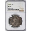 Image 1 : 1832 Capped Bust Half Dollar Coin NGC VF20