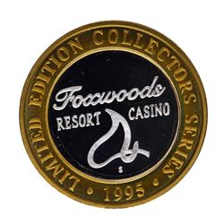 .999 Silver Foxwoods Resort Rhode Islands Casino $10 Limited Edition Gaming Toke