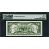 Image 2 : 1934A $5 Hawaii Federal Reserve WWII Emergency Note PMG Gem Uncirculated 66EPQ