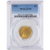 Image 1 : 1910 $5 Indian Head Half Eagle Gold Coin PCGS AU55