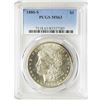 Image 1 : 1880-S $1 Morgan Silver Dollar Coin PCGS MS63