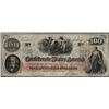 Image 1 : 1862 $100 Confederate States of America Note