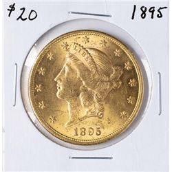 1895 $20 Liberty Head Double Eagle Gold Coin