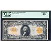 Image 1 : 1922 $20 Gold Certificate STAR Note PCGS Extremely Fine 40