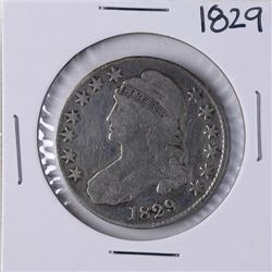 1829 Capped Bust Half Dollar Coin