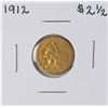Image 1 : 1912 $2 1/2 Indian Head Quarter Eagle Gold Coin
