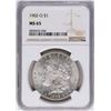 Image 1 : 1902-O $1 Morgan Silver Dollar Coin NGC MS65