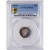 Image 2 : 1896 Proof Barber Dime Coin PCGS PR64 Amazing Toning