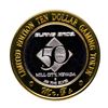 Image 2 : .999 Silver Mr. B's Casino Mill City, NV $10 Casino Limited Edition Gaming Token