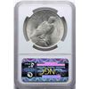Image 2 : 1923 $1 Peace Silver Dollar Coin NGC MS64
