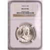 Image 1 : 1954-D Franklin Half Dollar Coin NGC MS64FBL