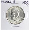 Image 1 : 1953-D Franklin Half Dollar Coin