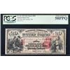 Image 1 : 1875 $20 Newark, Ohio CH# 858 National Currency Note PCGS Choice About New 58PPQ