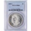 Image 1 : 1880-S $1 Morgan Silver Dollar Coin PCGS MS66
