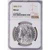Image 1 : 1892-O $1 Morgan Silver Dollar Coin NGC MS62