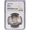 Image 1 : 1890-S $1 Morgan Silver Dollar Coin NGC MS65